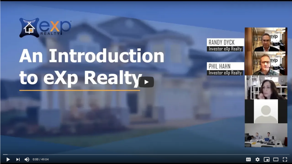 Webinar: Introduction to eXp Realty